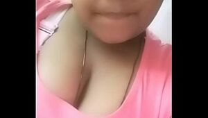 Desi girl p. Mpl boobs show in cam